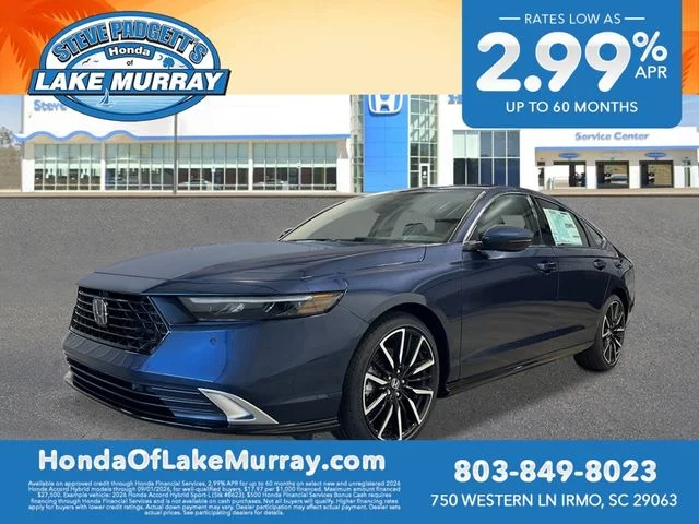 New 2026 Canyon River Blue Metallic Honda Touring image 1