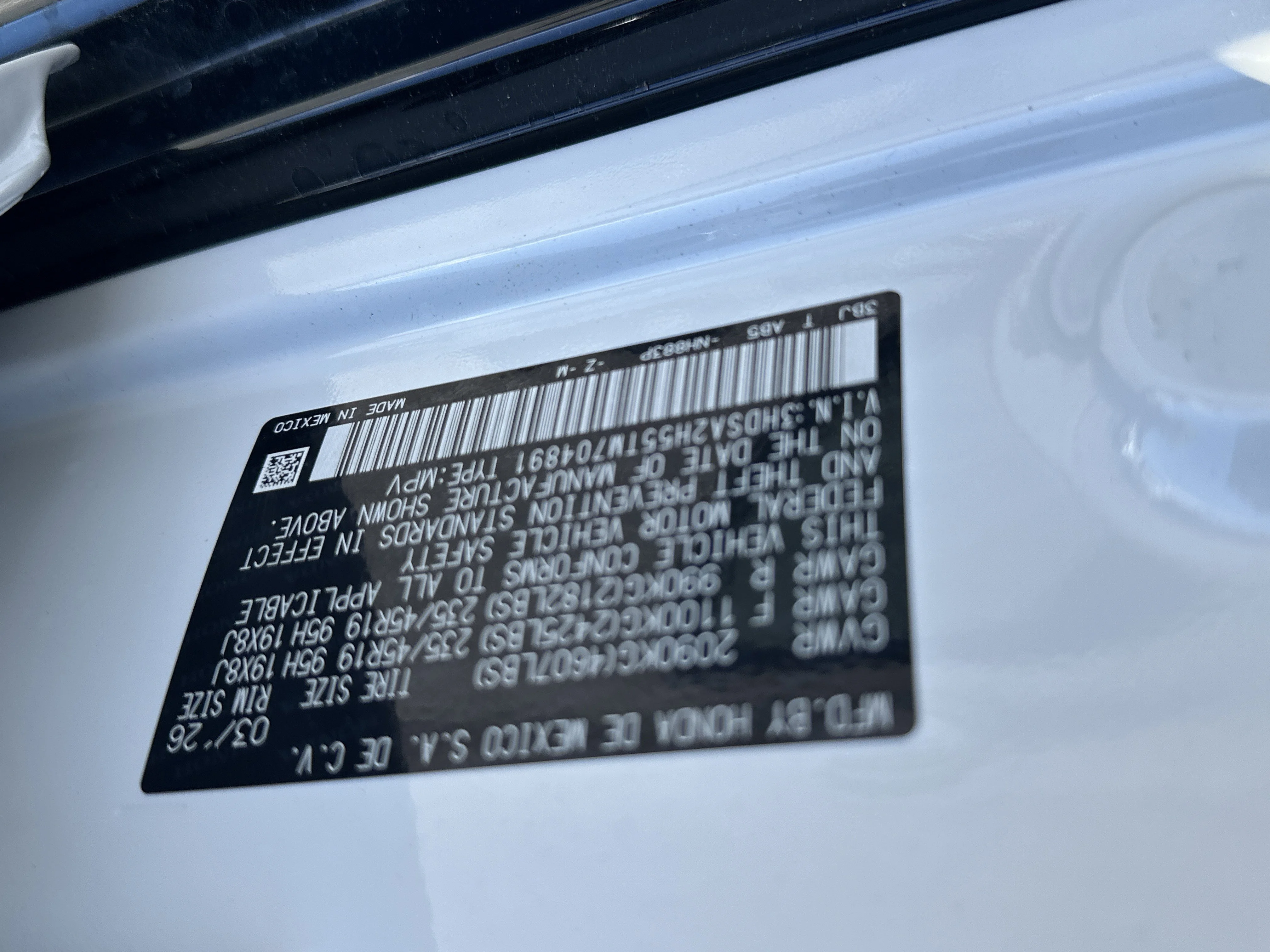 New 2026 Platinum White Pearl Acura w/A-Spec Package image 26
