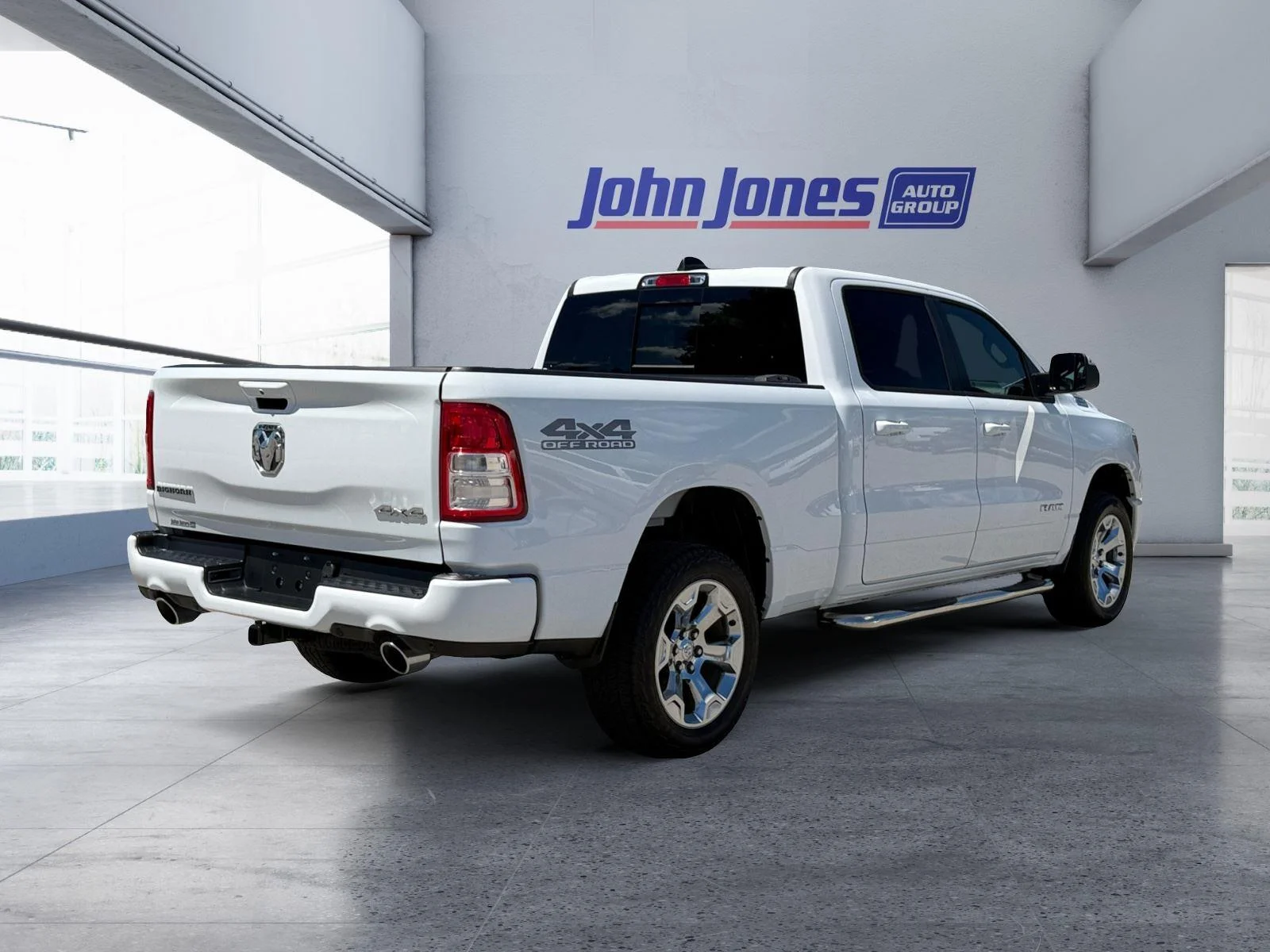 Used 2024 WHITE RAM BIG HORN 4X4 CREW CAB 6
