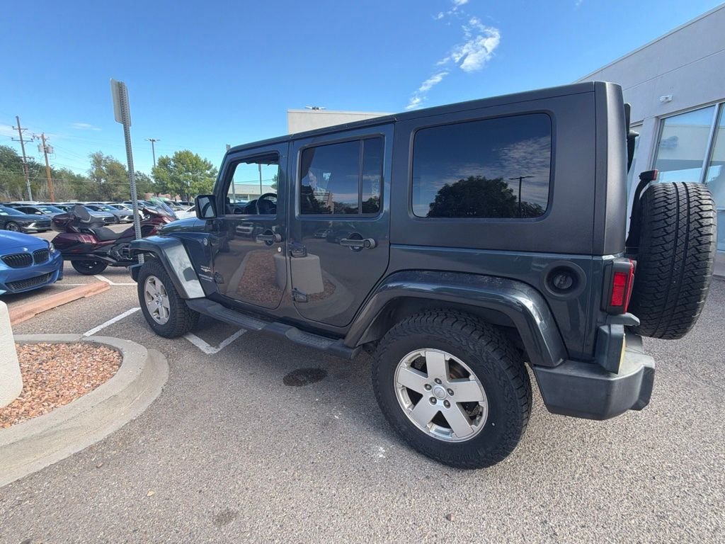 Used 2007 Blue Jeep Unlimited Sahara image 6