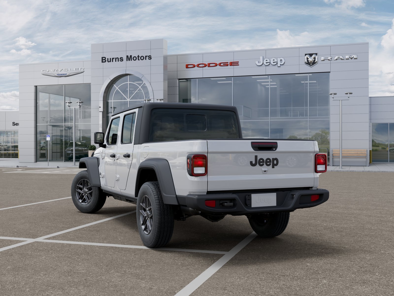 New 2026 Bright White Clear-Coat Exterior Paint Jeep Sport image 29