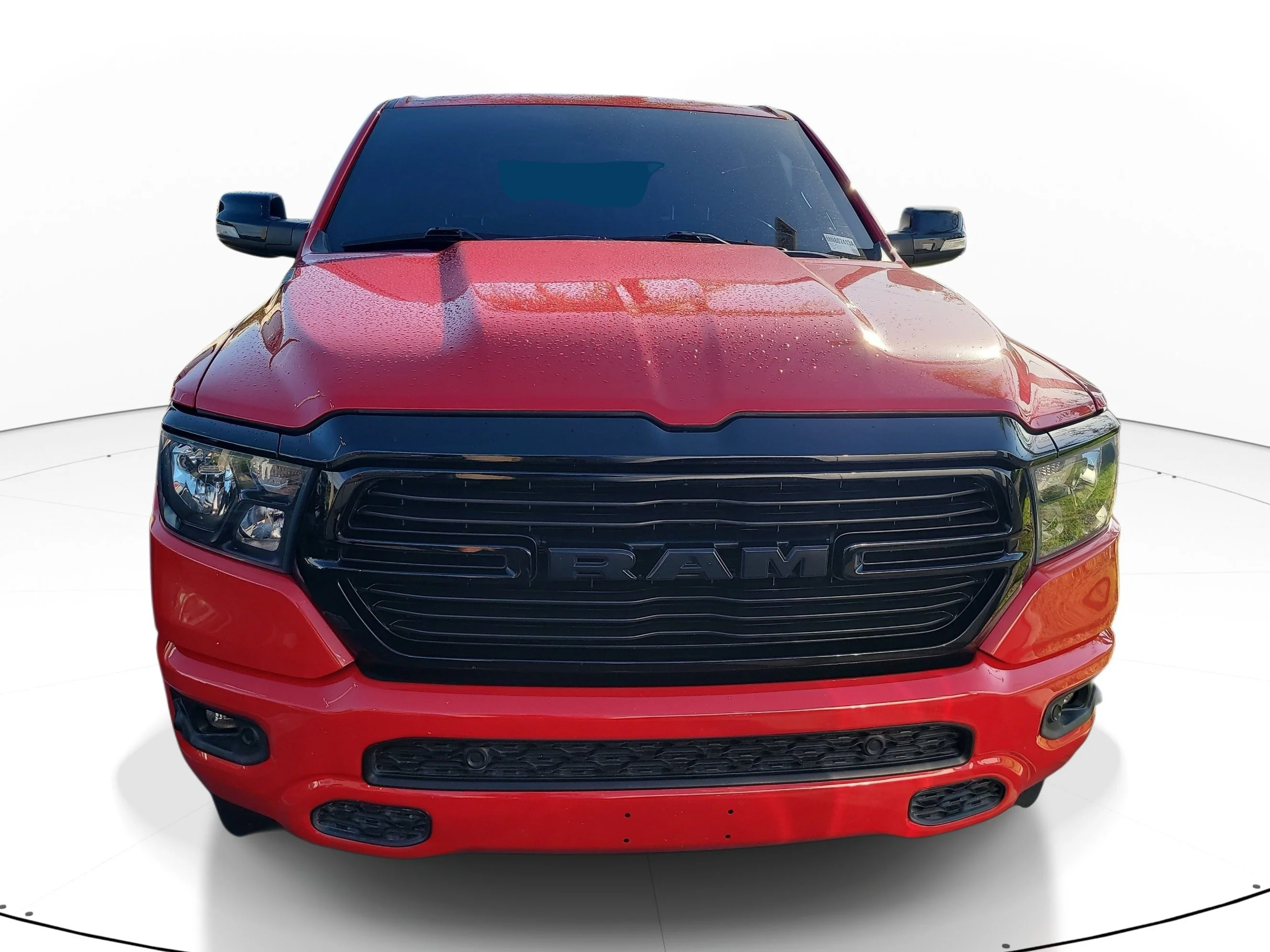 Used 2021 Flame Red Clearcoat Ram Big Horn image 2