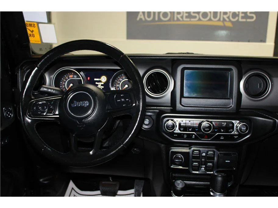 Used 2021 Black Clearcoat Jeep Unlimited Willys image 18