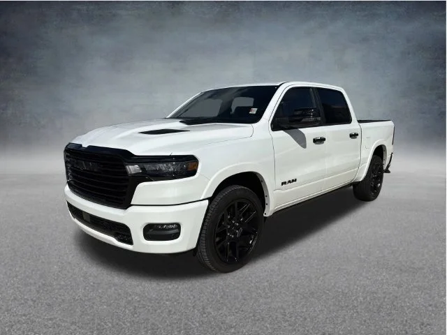 New 2027 Bright White Clear-Coat Exterior Paint RAM Laramie image 8