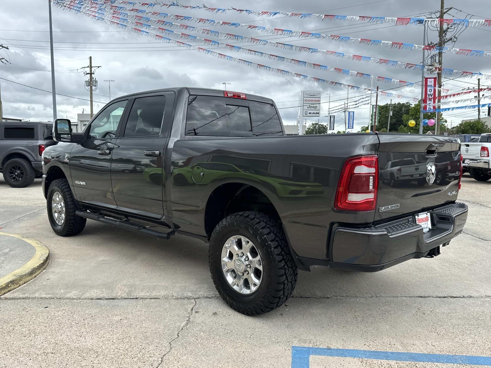 Used 2024 Granite Crystal Metallic Clearcoat Ram Laramie image 5