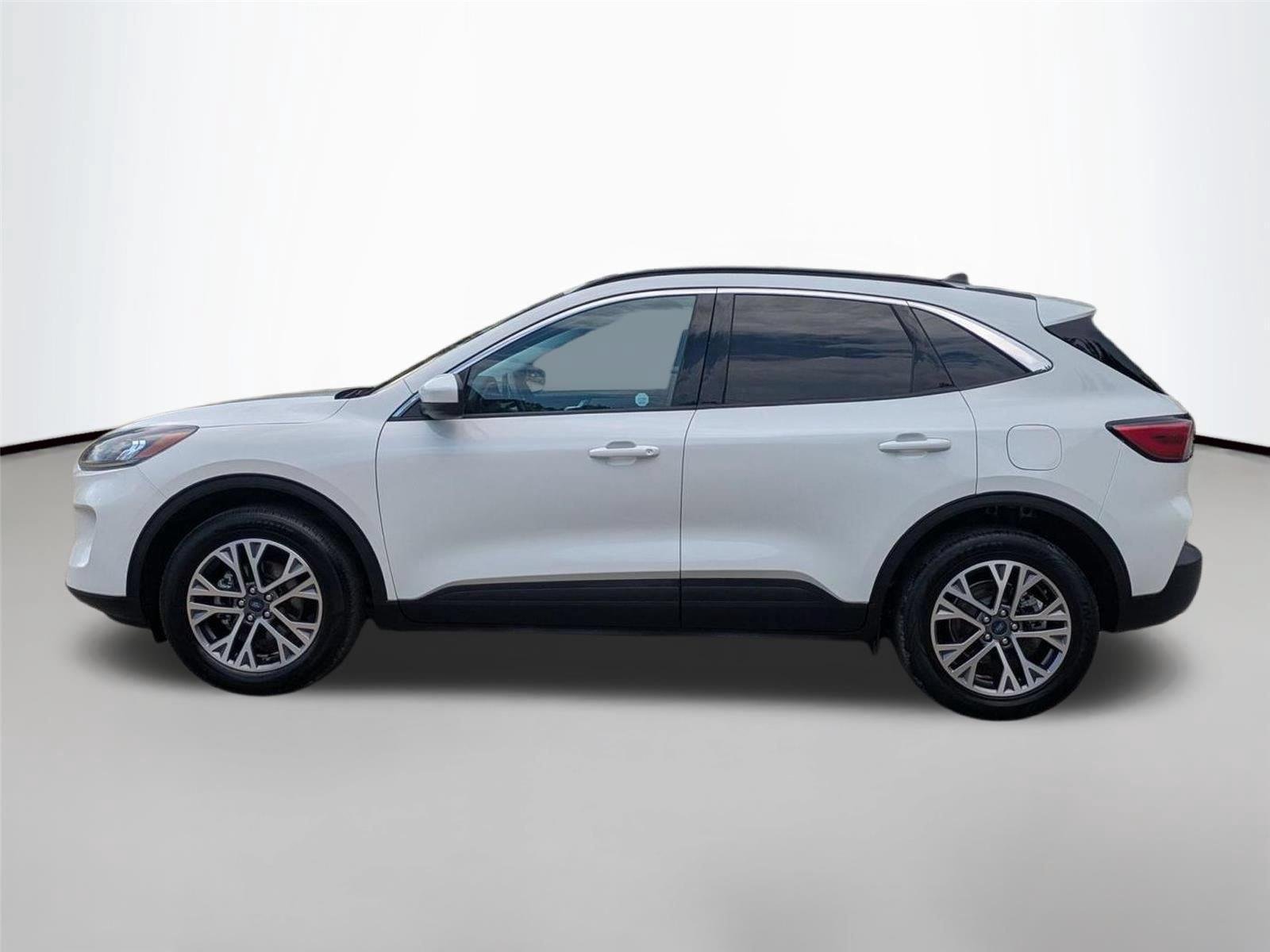 Used 2021 Star White Metallic Tri-Coat FORD  image 8