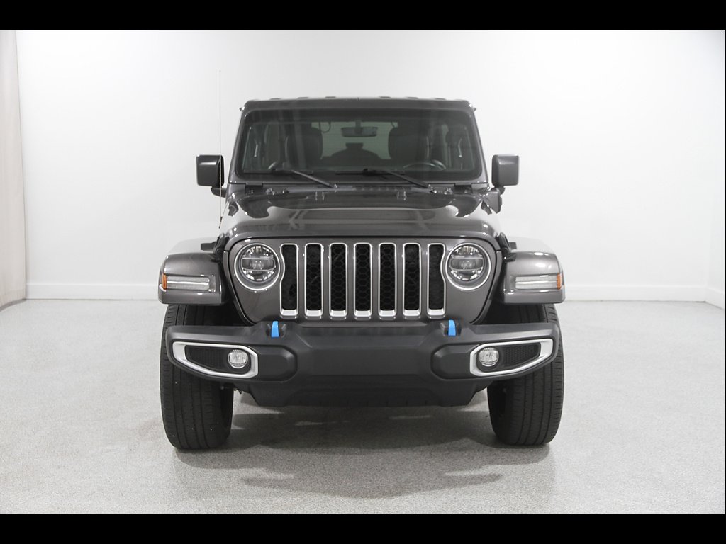 Used 2022 Granite Crystal Metallic Clear Coat Jeep Sahara 4xe image 2