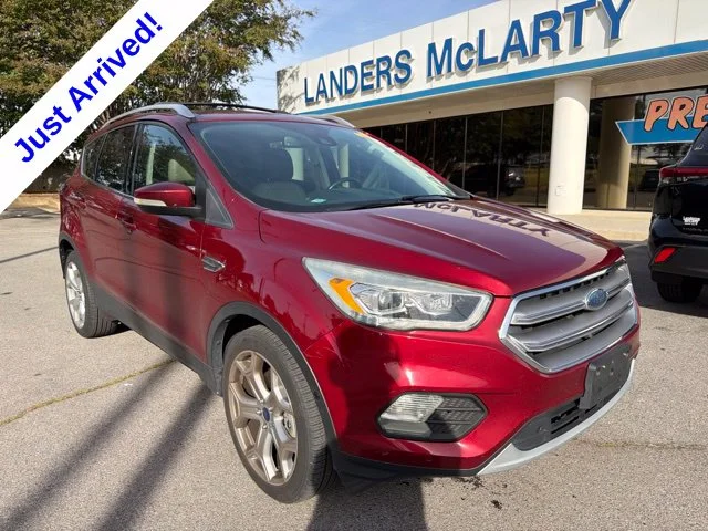 Used 2017 Red Ford Titanium image 1