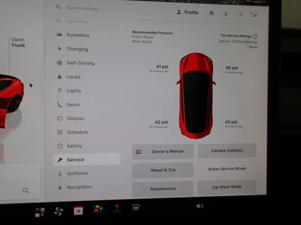 Used 2023 Red Tesla Base image 65