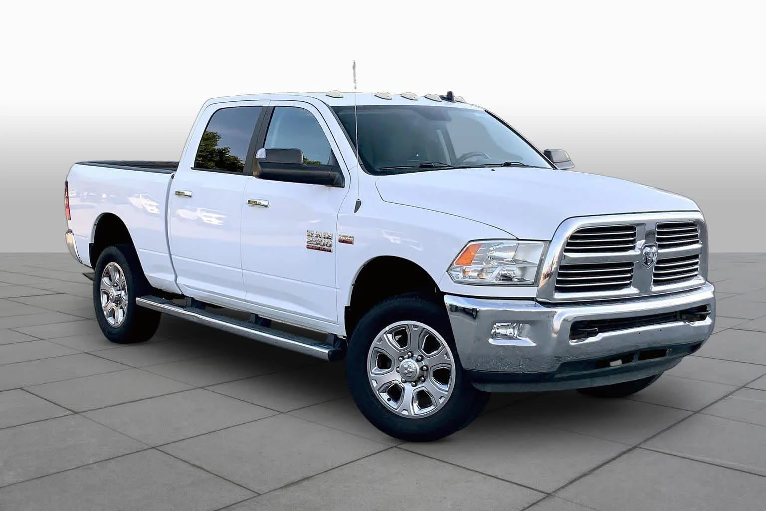 Used 2017 Bright White Clearcoat Ram Big Horn image 3