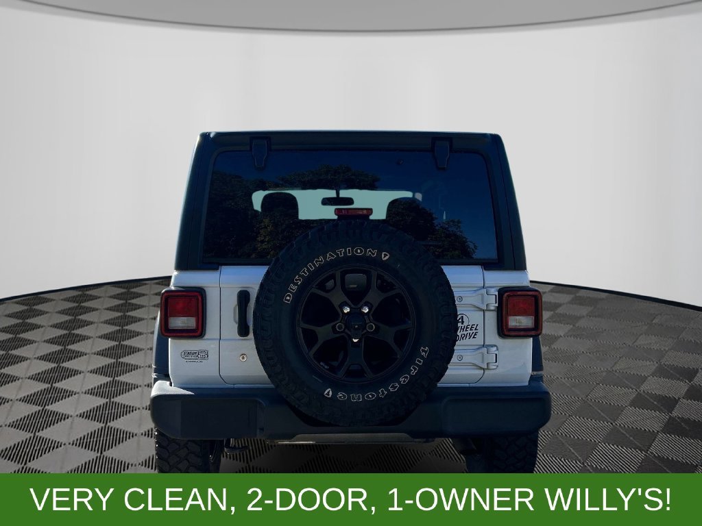 Used 2021 White Jeep Willys Sport image 4