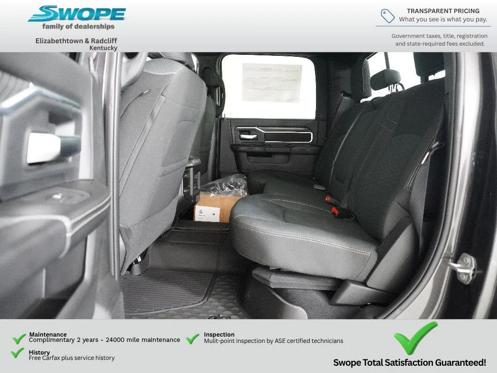 New 2026 Granite Crystal Metallic Clearcoat RAM Big Horn image 11