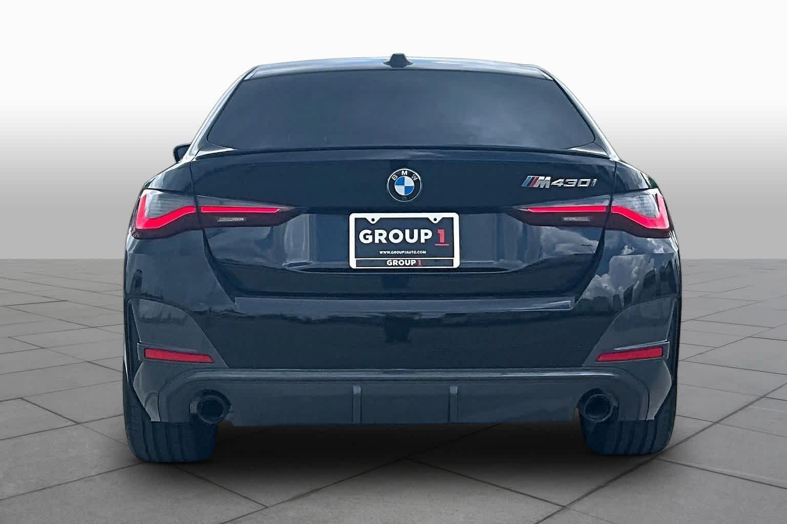 Used 2023 Black Sapphire Metallic BMW 430i image 4