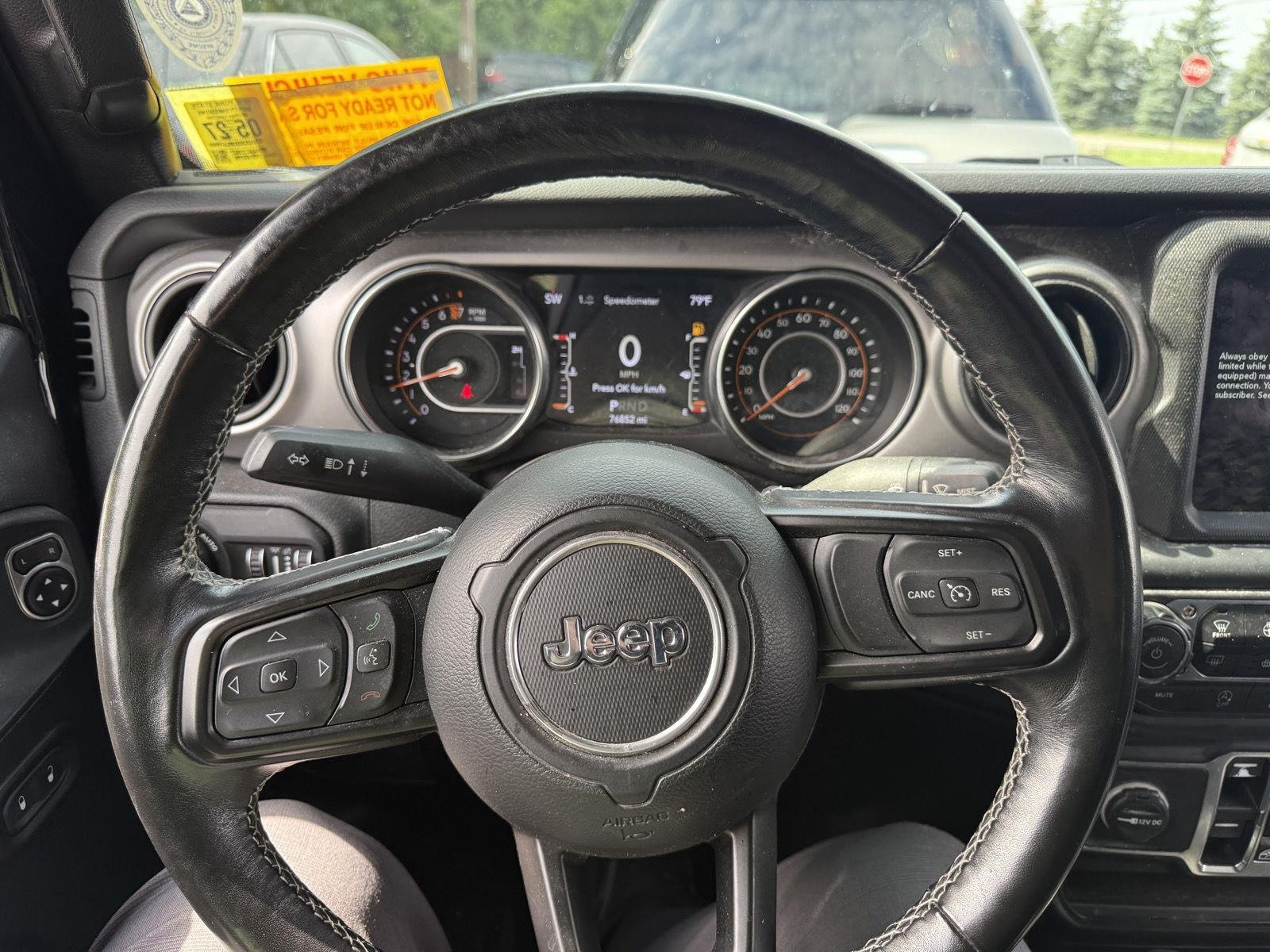Used 2021 Black Clearcoat Jeep 80th Anniversary image 16