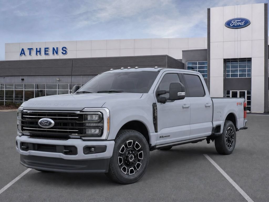 New 2026 Glacier Gray Metallic Tri-Coat Ford F-250® Platinum® image 2