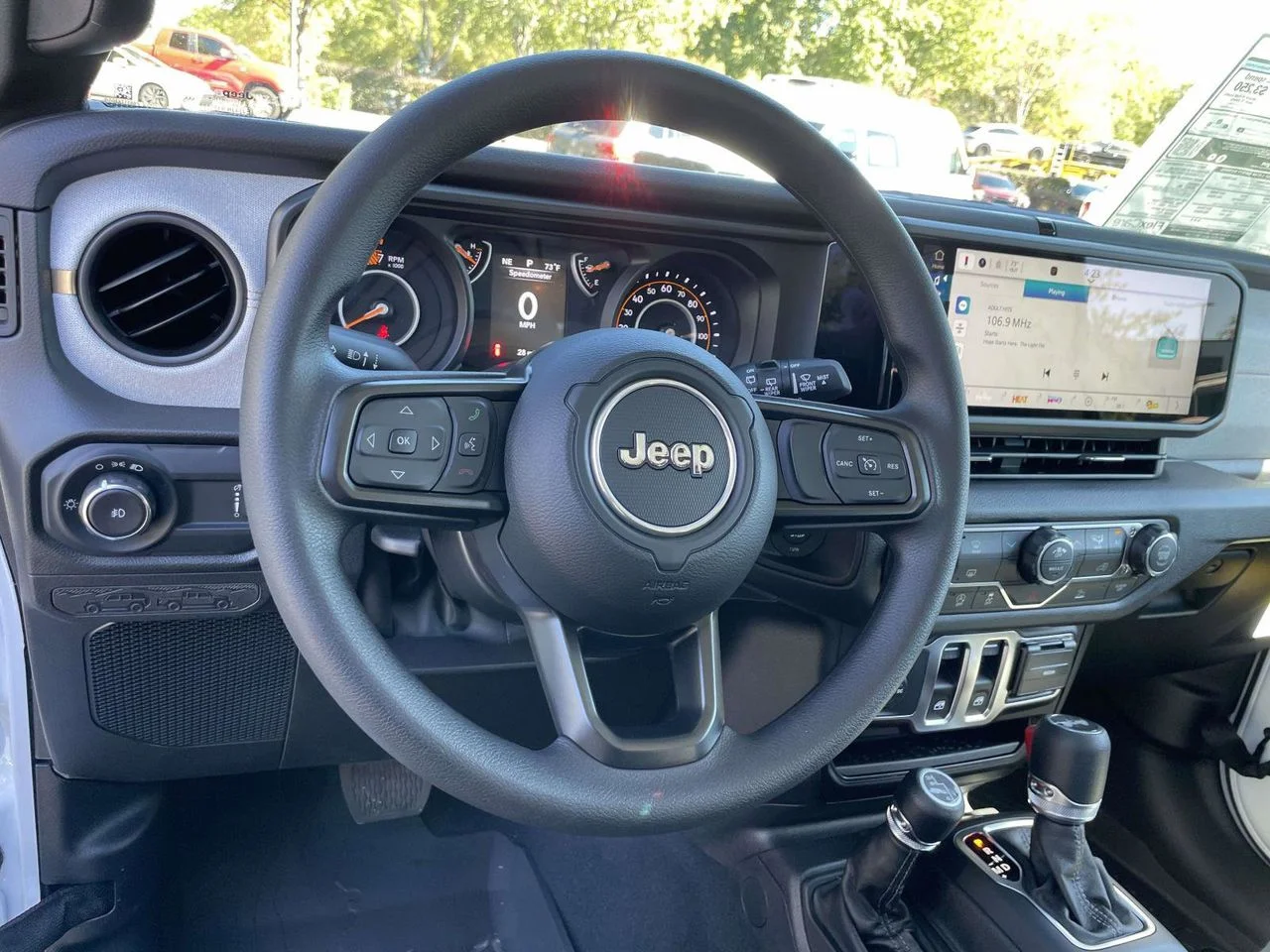 New 2026 Bright White Clear-Coat Exterior Paint Jeep Sport image 10