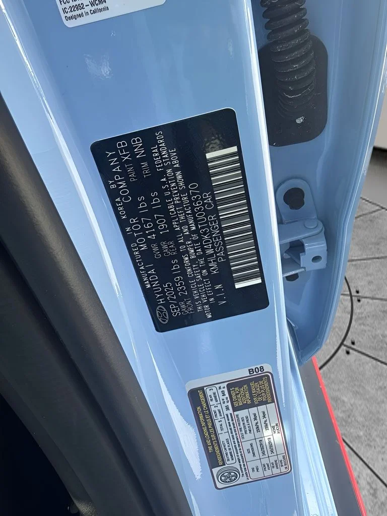 Used 2026 Blue Hyundai Base image 23