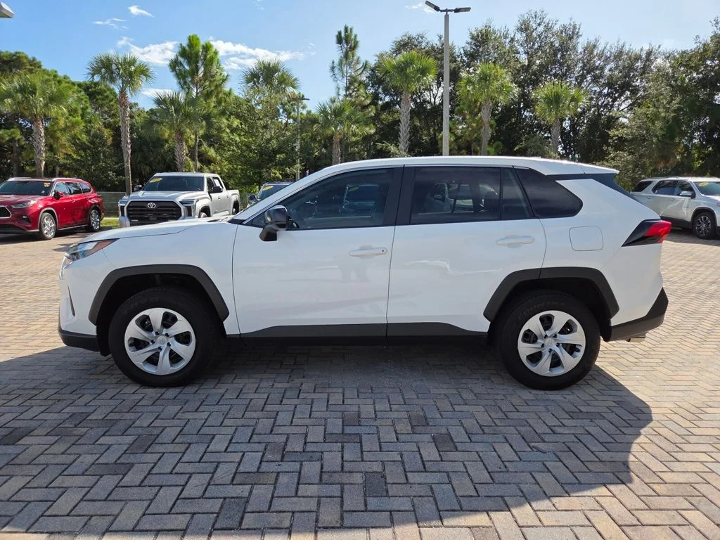 Certified Used 2025 White Toyota LE image 8