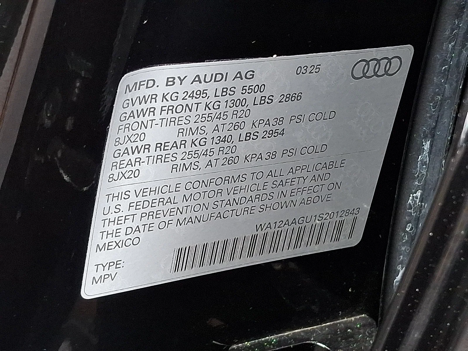 Used 2025 Mythos Black Metallic   0E0e Audi Premium Plus image 26