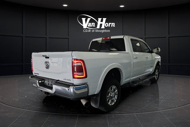 Used 2020 Bright White Clearcoat Ram Laramie image 7
