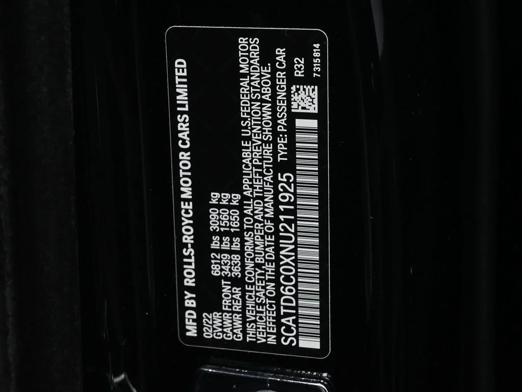 Certified Used 2022  Rolls-Royce  image 22