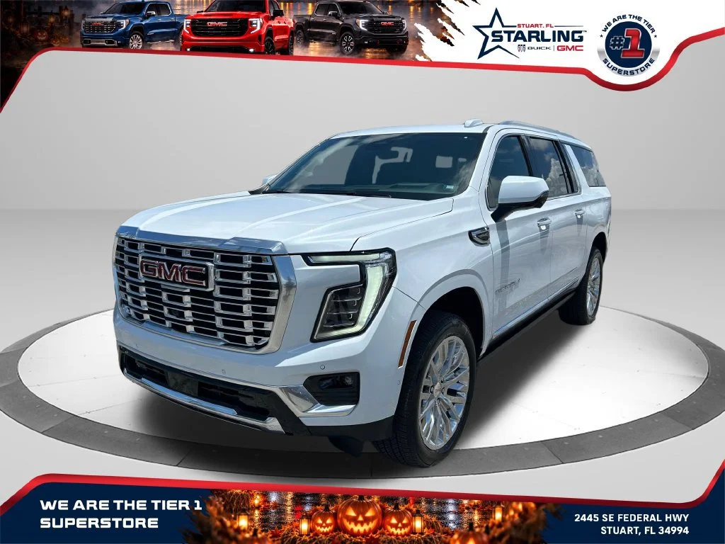 New 2026 Glacier White Tricoat GMC Denali image 1
