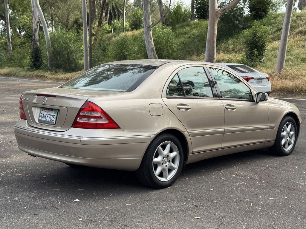 Used 2003 Gold Mercedes-Benz C 240 image 6