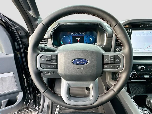 New 2025 Black Metallic Ford Lariat image 7