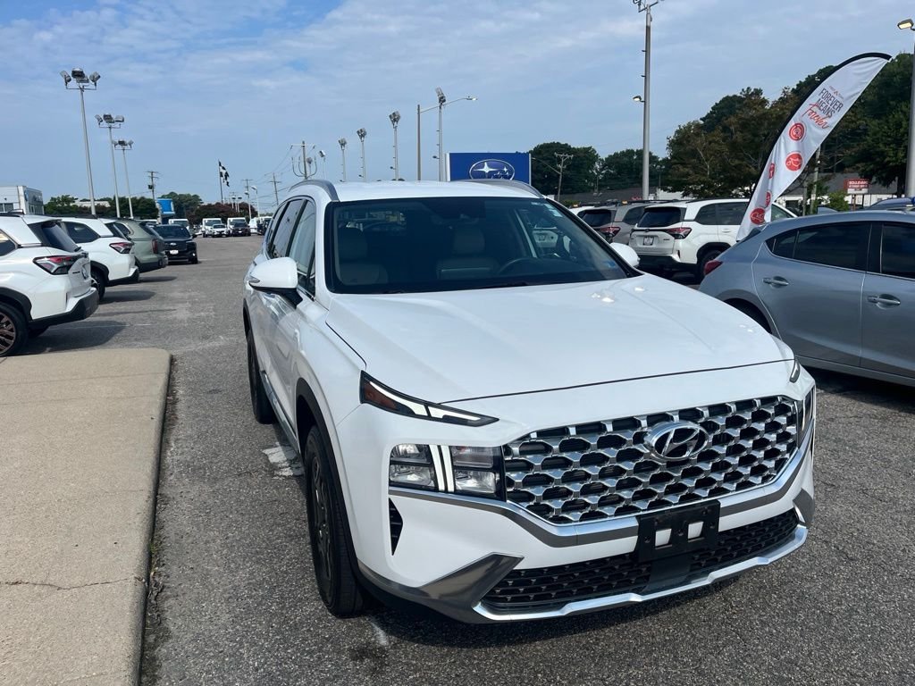 Used 2023 White Hyundai Blue image 2