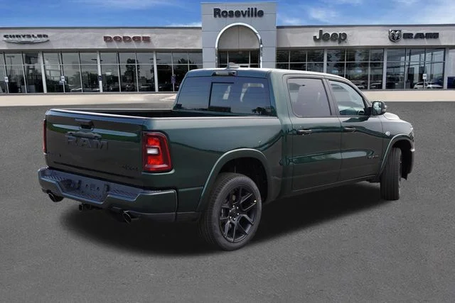 New 2026 Serrano-Green Metallic Exterior Paint RAM Laramie image 3