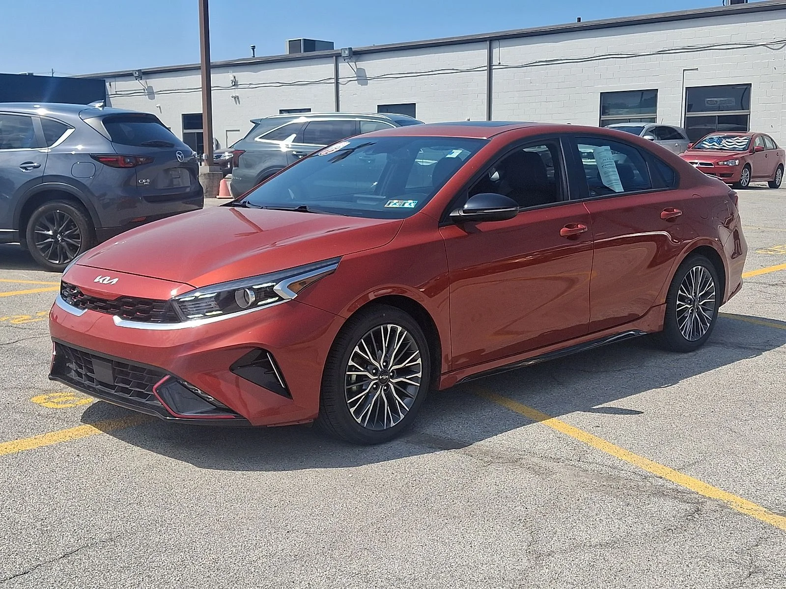 Certified Used 2023 Red Kia GT-Line image 6