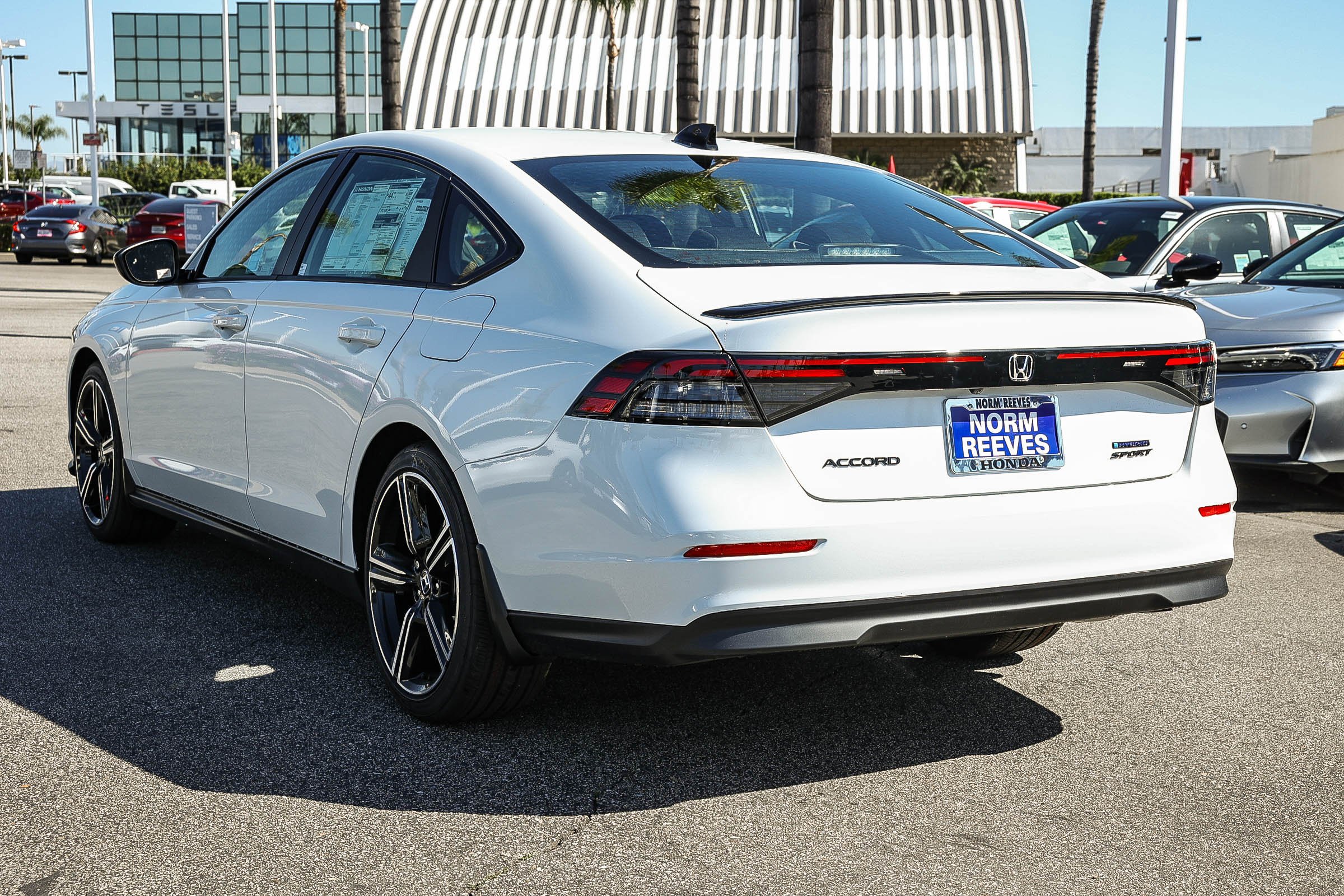 New 2026 Platinum White Pearl Honda Sport Sedan image 4