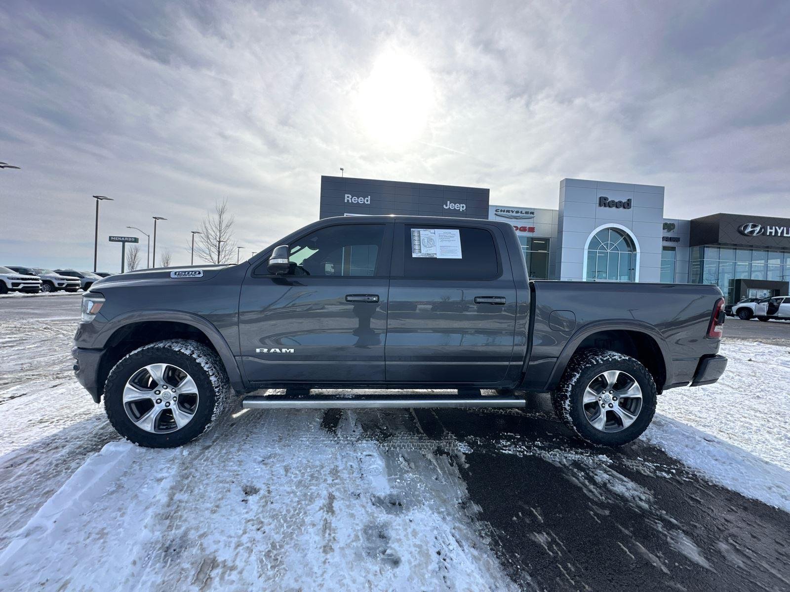 Used 2019 RAM Ram 1500 Pickup Laramie with VIN 1C6SRFJT8KN693083 for sale in Kansas City