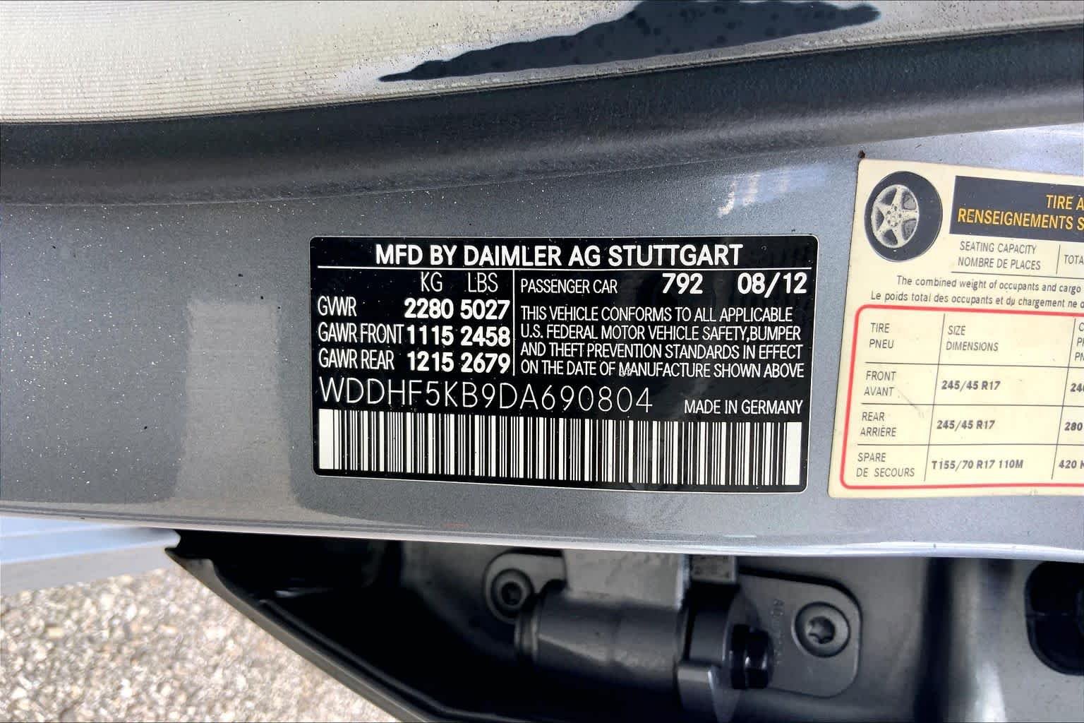 Used 2013 Palladium Silver Metallic Mercedes-Benz E 350 Luxury image 36