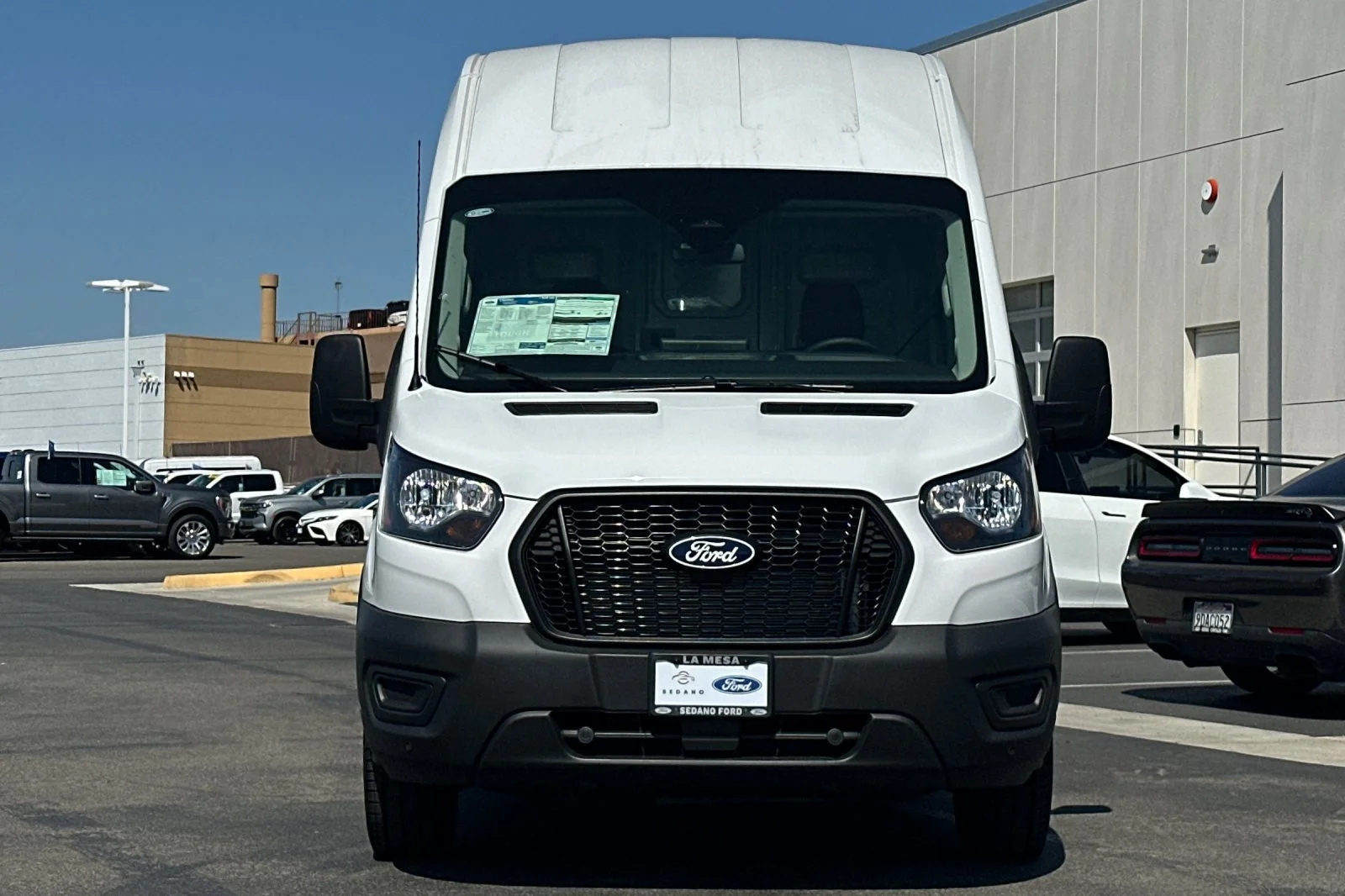 New 2026 Oxford White Ford Cargo Van image 8