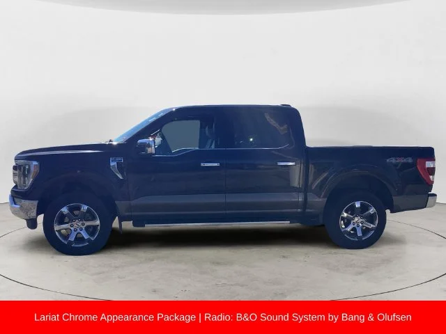 Used 2021 Black Ford Lariat image 2