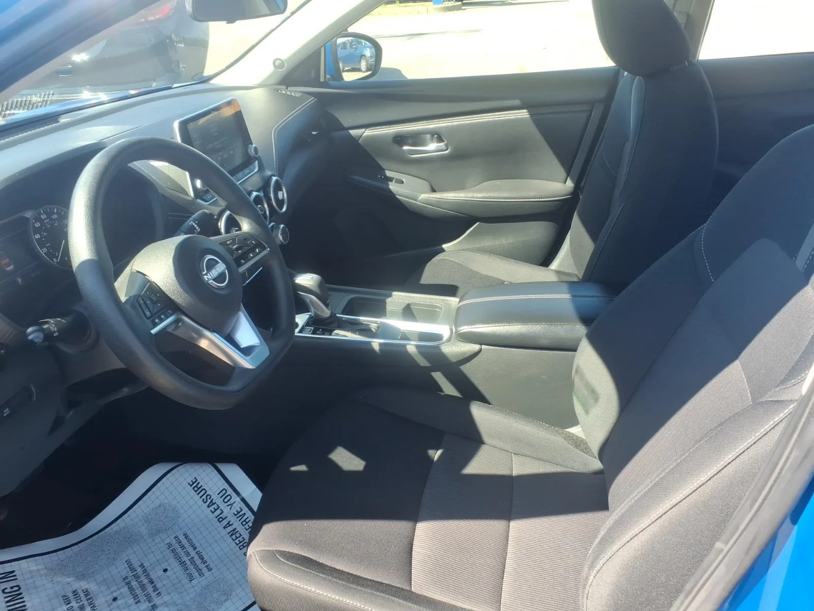 Used 2025 Electric Blue Metallic Nissan SV image 13