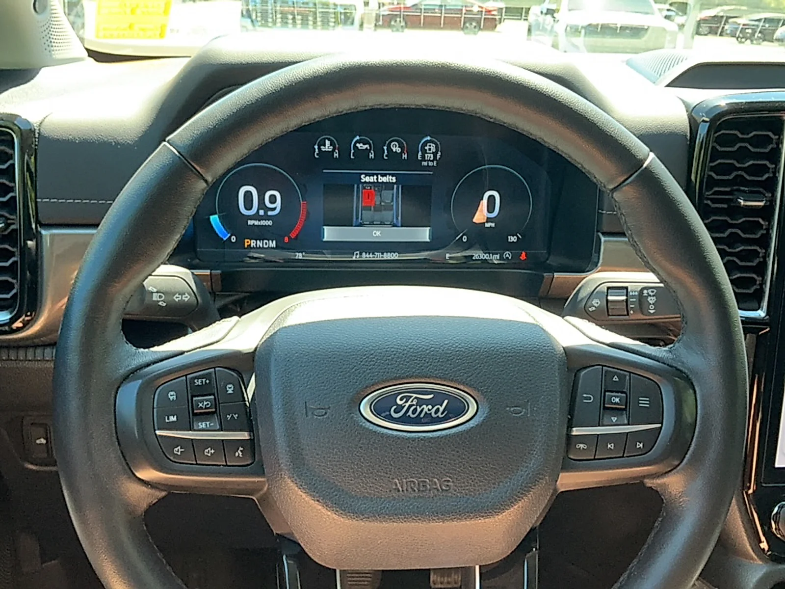 Used 2024 Oxford White Ford LARIAT image 8
