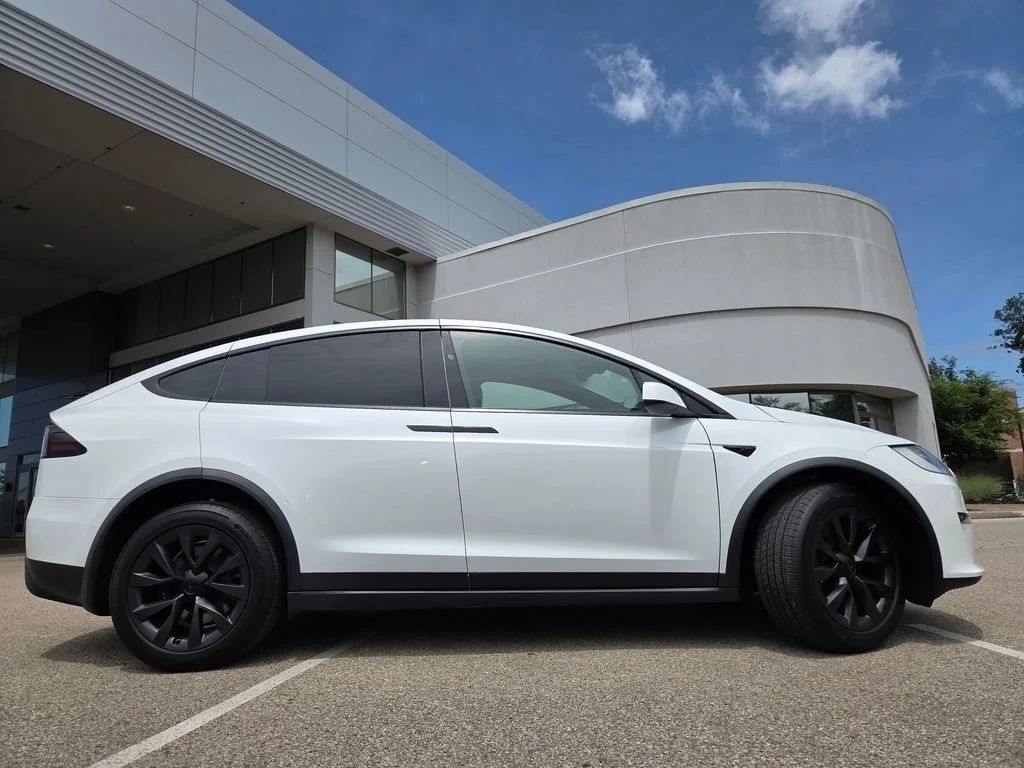 Used 2023 Pearl White Multi-Coat Tesla Standard Range image 21