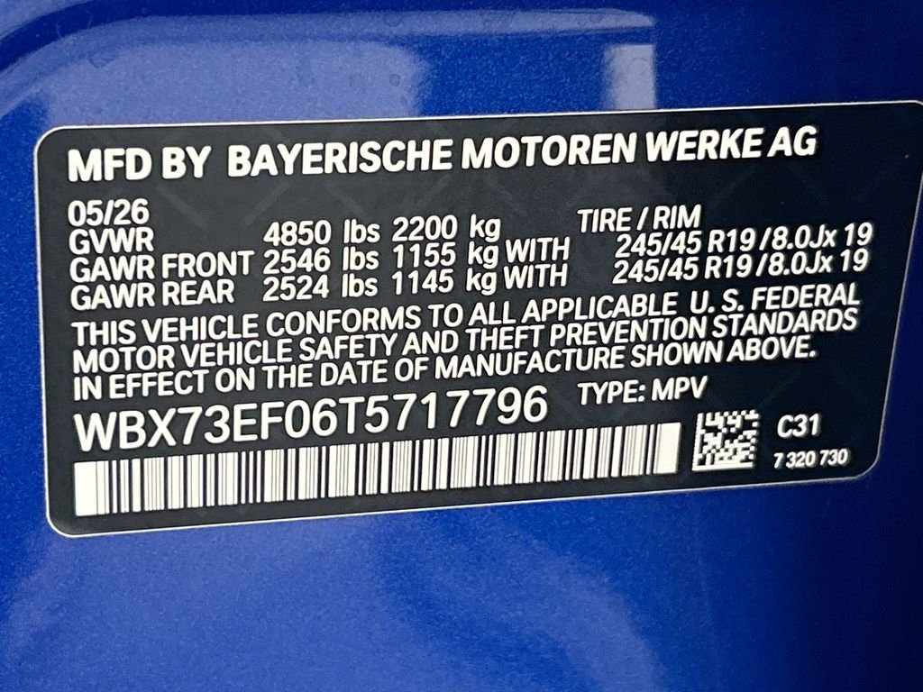 New 2026 Blue Metallic BMW xDrive28i image 34