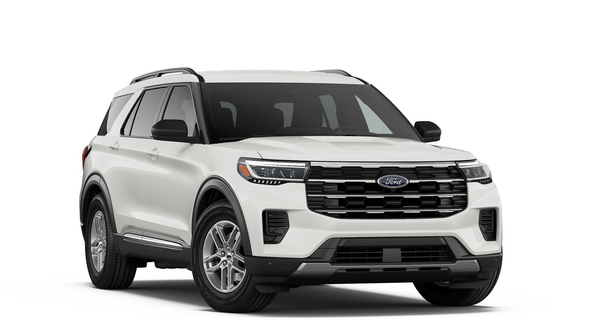 New 2026 Star White Metallic Tri-Coat Ford Active image 4