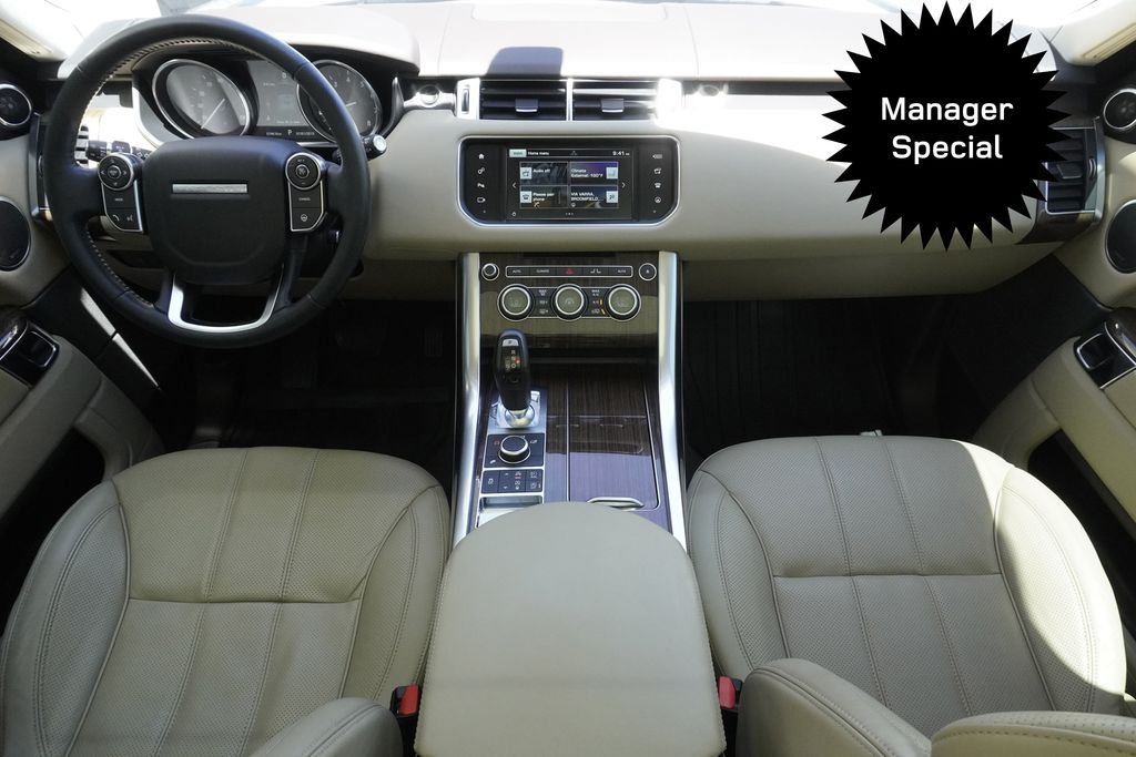 Used 2016 White Land Rover 3.0L V6 Supercharged HSE image 9