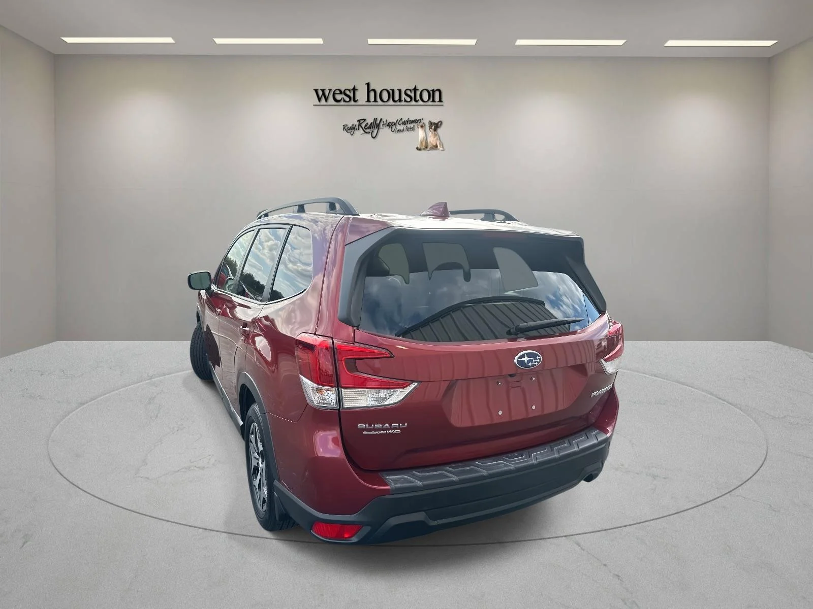 Used 2022 Crimson Red Pearl Subaru Premium image 8