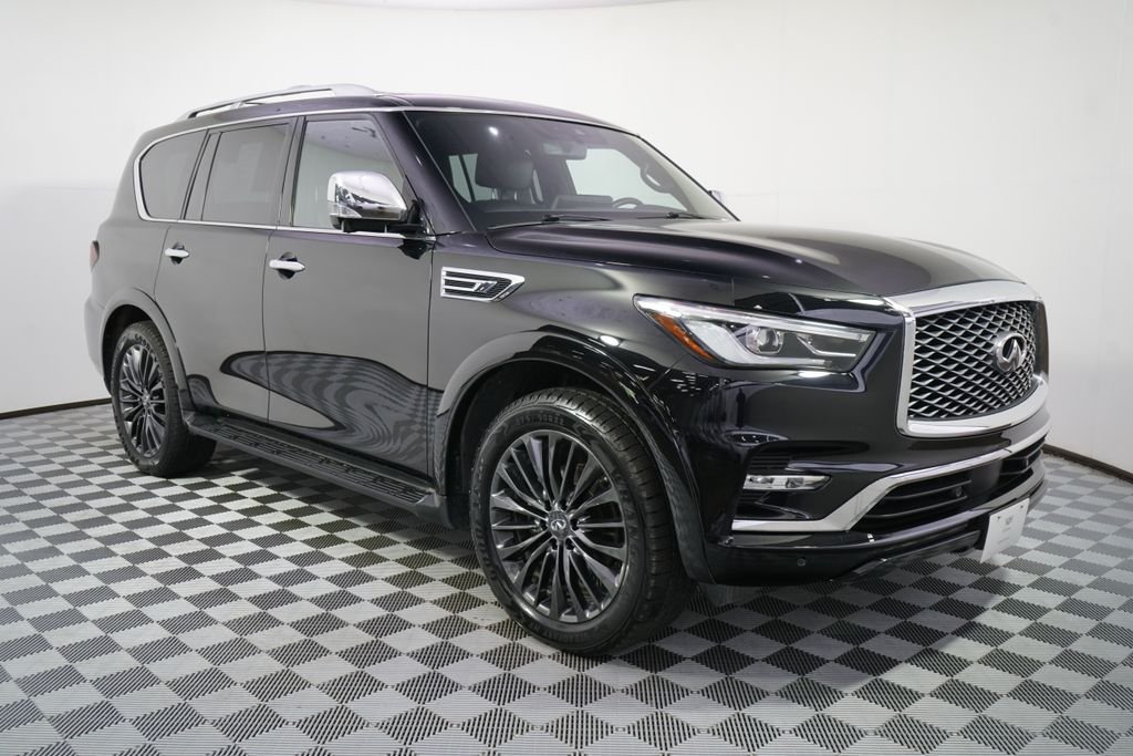 Used 2022 Black Obsidian INFINITI Sensory image 8
