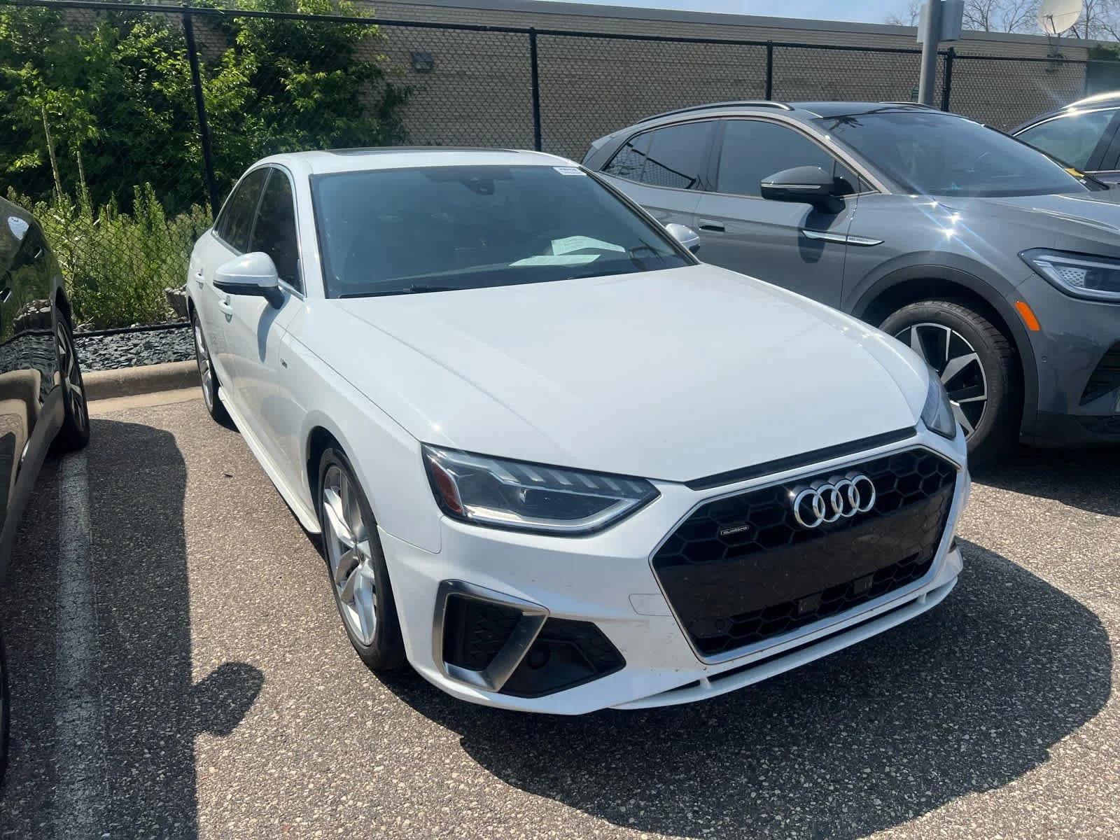 Used 2023 Audi A4 Premium Plus with VIN WAUEAAF49PN002553 for sale in Brooklyn Center, Minnesota