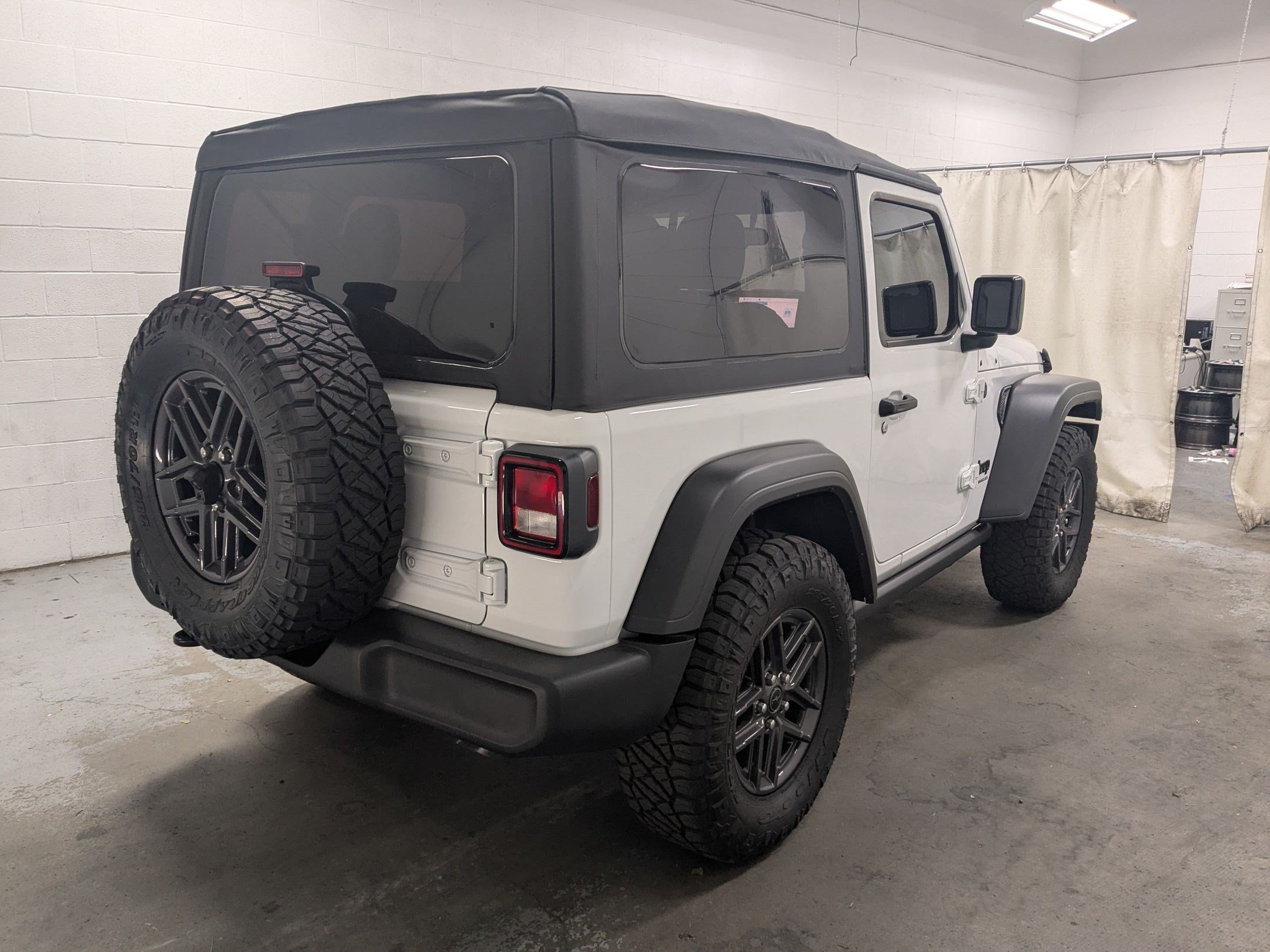 Used 2026 Bright White Clearcoat Jeep Sport image 4