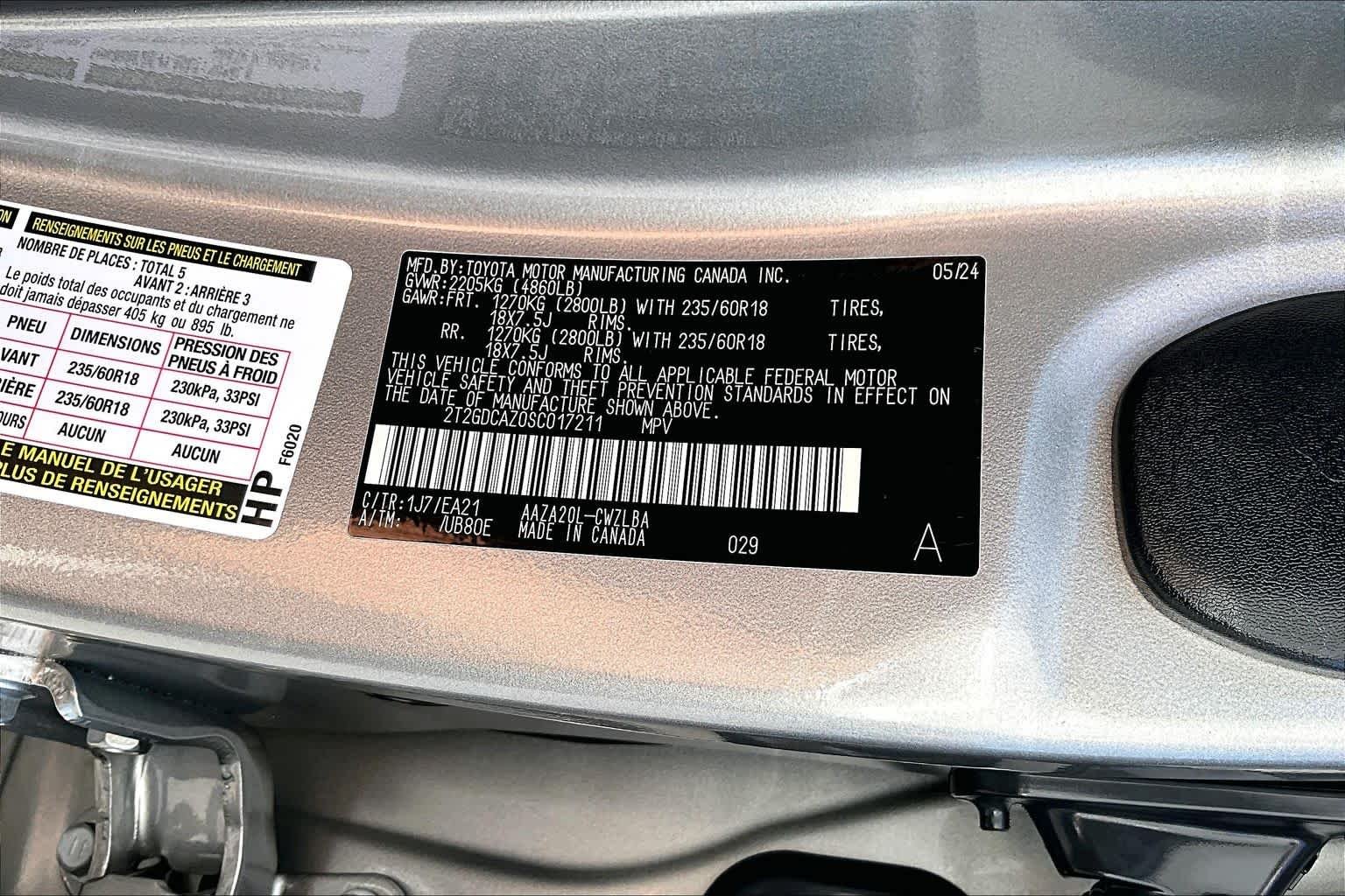 Certified Used 2025 Atomic Silver Lexus Premium image 35