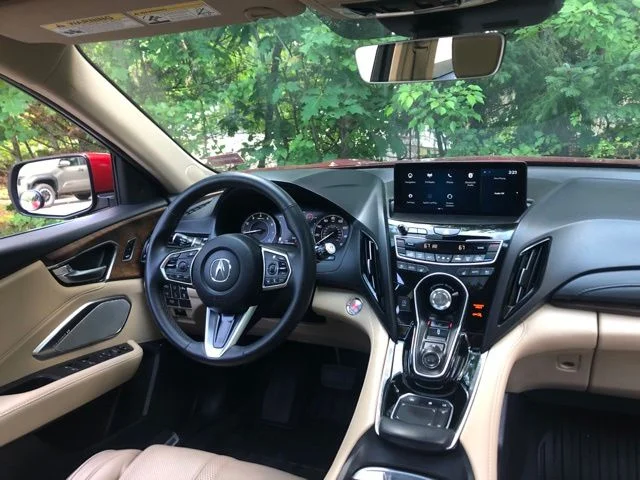Used 2019 Performance Red Pearl Acura Advance Package image 16
