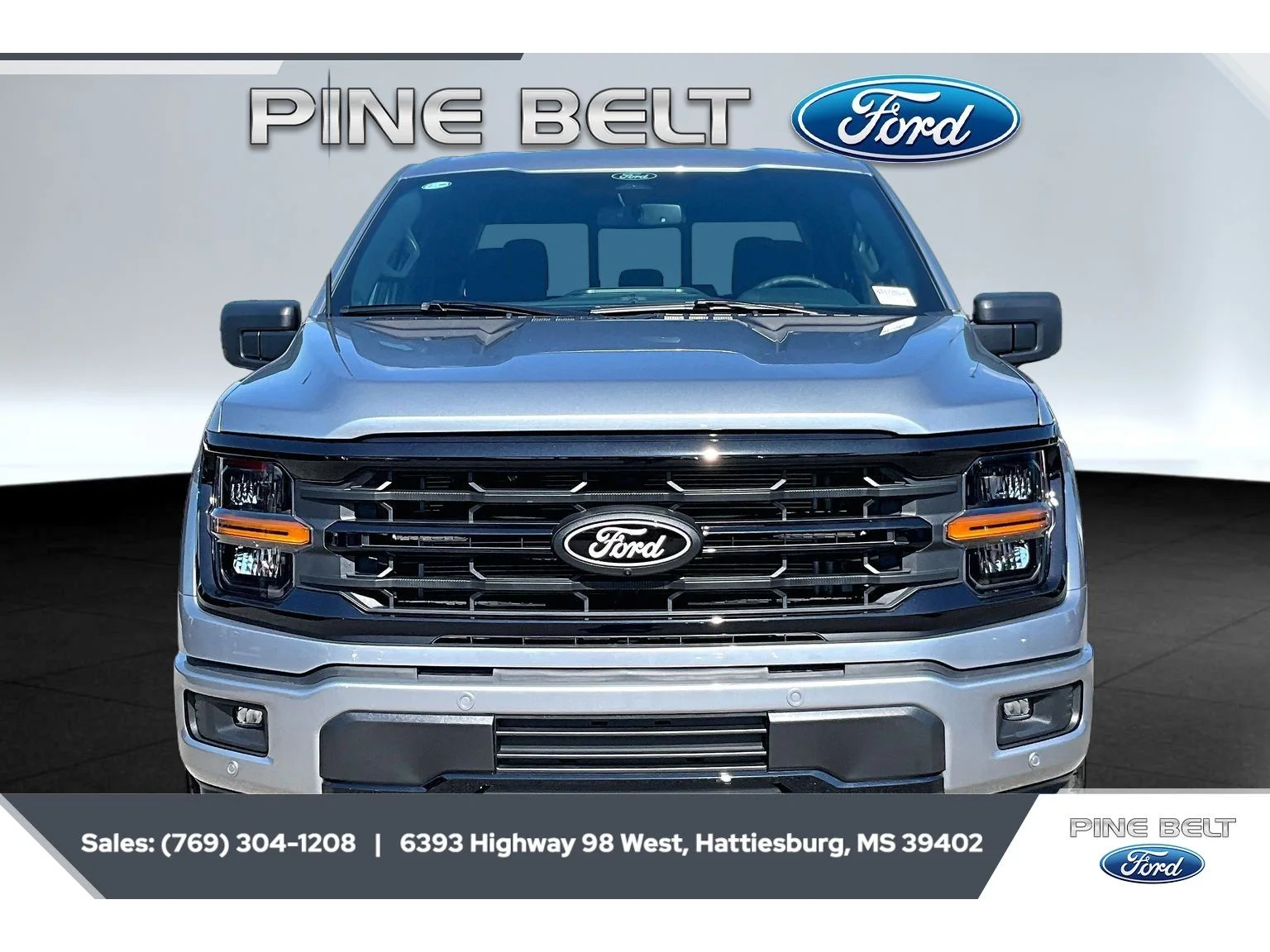 New 2026 Iconic Silver Metallic Ford XLT image 3