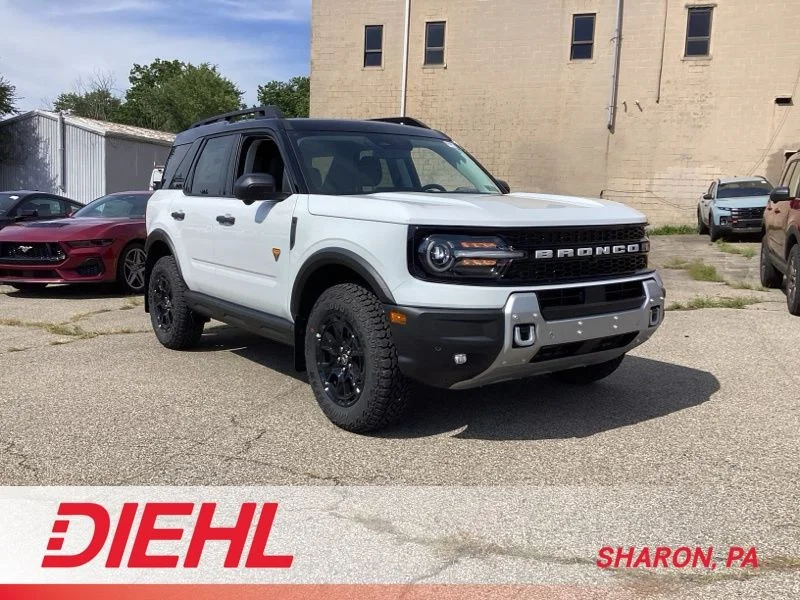 New 2026 White Ford Badlands image 1